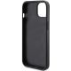 7. Etui Guess 4G Triangle Metal Logo na iPhone 14 / 15 / 13 - czarne