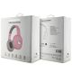 4. Słuchawki nauszne Bluetooth Hello Kitty Metal Logo - różowe