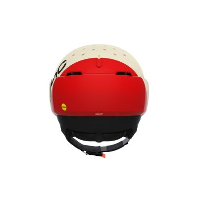 4. Kask narciarski POC Levator MIPS biało/czerwony