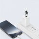 6. Joyroom adapter przejściówka z USB Typ C (żeński) na USB (męski) 2 szt. czarny (S-H152 Black)