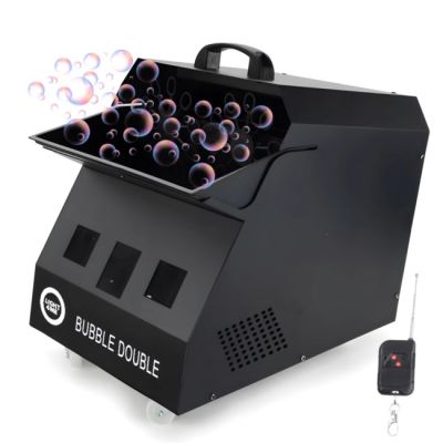 19. LIGHT4ME BUBBLE DOUBLE - Wytwornica baniek 300W, pilot bezprzewodowy