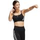 3. Stanik sportowy adidas Aeroreact Training Light-Support 3-Stripes Bra W HC7862
