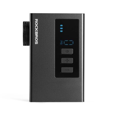 2. Pompka akumulatorowa Rockbros AS240 PRO 120 psi kompresor 420mAh - czarna