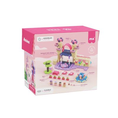 10. MARIOINEX Klocki Mini Waffle Princess Księżniczka, 280 elementów