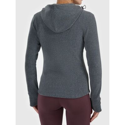 2. Polar z kapturem rozpinany damski 4F 4FWAW26TFLEF478-24M
