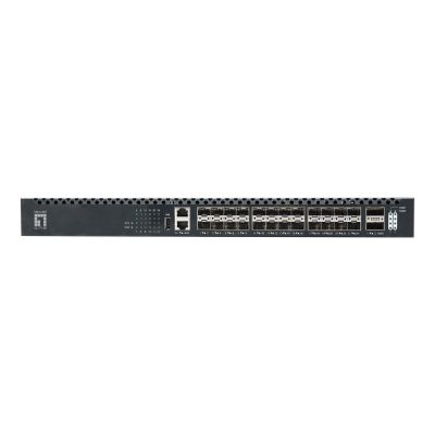 2. Przełącznik LevelOne 24x10GSFP+/2x 100GQSFP TOR zarządzany L3 1Gbps