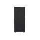 4. LANBERG SZAFAS TOJĄCA RACK 19" 47U 800X1200 DRZWI SZKLANE LCD CZARNA FF01-8247-12BL