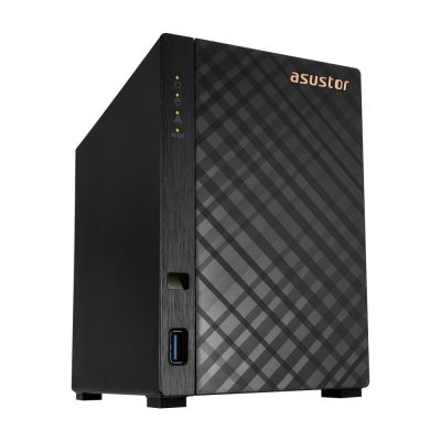 9. NAS Asustor AS1102TL; Tower; 2x (3.5" SATA HDD); Realtek RTD1619B ; 1GB DDR4, 1x 1GbE , 1x USB 3.2, 1x USB 2.0