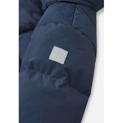 8. Kurtka puchowa dziecięca Reima Down jacket. Paimio Navy  Age 3 Junior Unisex wodoodporna granatowa (5100282A-6980)