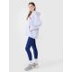 4. Bluza damska dresowa oversize nierozpinana z kapturem 4F 4FWSS25TSWSF1578-34S