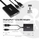 3. CLUB3D cac-1010 Displayport/usb DVI-I Daul link Czarny, Biały