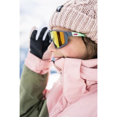 4. Okulary JULBO Fury S - szary / miętowy