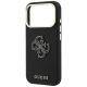 6. Etui Guess Grained & Big Resin Logo na iPhone 18 Pro / 17 Pro - czarne