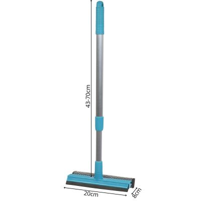 17. ŚCIĄGACZKA WODY Z SZYB I LUSTER Z RĄCZKĄ REGULOWANA 43-70CM ALPINA