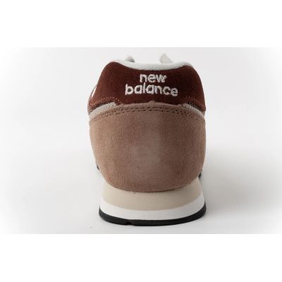 6. New Balance buty sportowe męskie sneakersy 373 brązowe skórzane