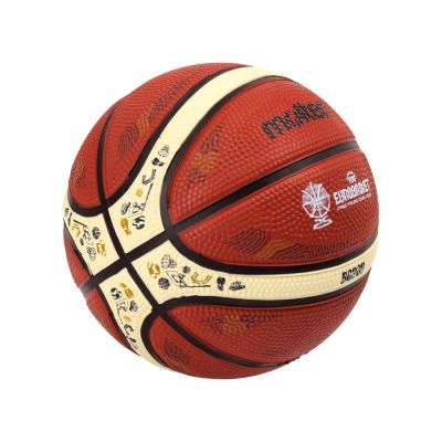 2. Piłka do koszykówki Molten EUROBASKET 2025 replika mini B1G200-E5Z