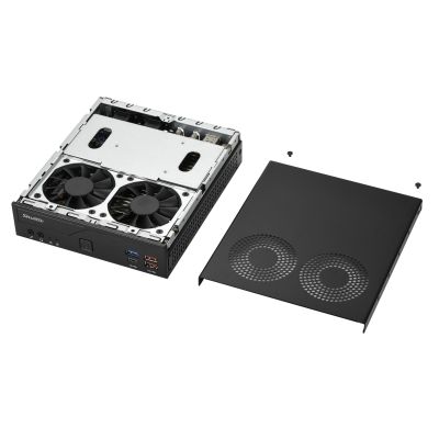 5. Shuttle DH770 komputer typu barebone Wielkość PC 1.35L Czarny Intel H770 LGA 1700