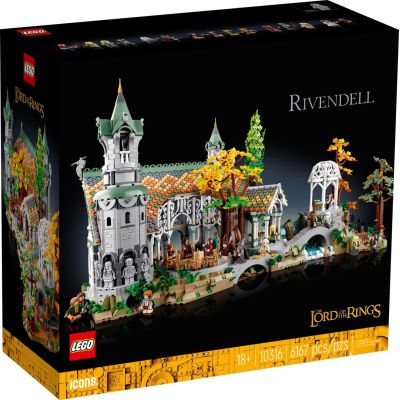 6. LEGO Icons 10316 - Władca Pierścieni: Rivendell