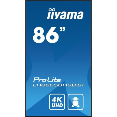3. Płaski ekran iiyama LH8665UHSB-B1, 86 cali, 215,9 cm