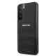 2. Etui AMG Leather Debossed Lines na Samsung Galaxy S22+ - czarne