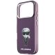 6. Etui Karl Lagerfeld IML Ikonik Sketch Print MagSafe na iPhone 18 Pro / 17 Pro - burgundowe