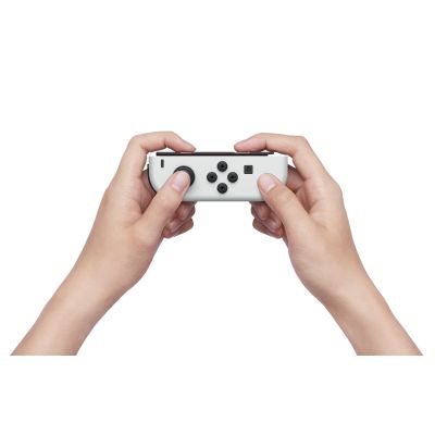 33. Nintendo Switch OLED przenośna konsola do gier 17,8 cm (7") 64 GB Ekran dotykowy Wi-Fi Czarny, Biały