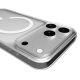 5. Etui Puro Lite Mag TPU+PC kompatybilne z MagSafe na iPhone 17 Pro - przezroczyste z białym pierścieniem