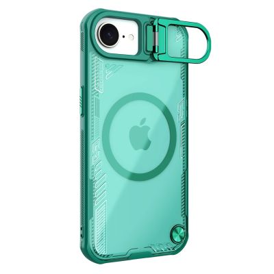 Etui Nillkin Iceblade Prop Magnetic z podstawką na iPhone 16e / 17e - zielone
