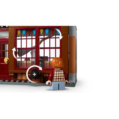 16. LEGO Harry Potter 76452 Markowy sprzęt do quidditcha i lodziarnia