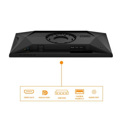 12. MONITOR AOC LED 24,5" 25G4SXU 310Hz