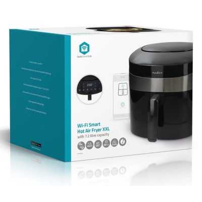 11. Frytkownica beztłuszczowa Nedis SmartLife 7,2l KAAF180BKW