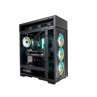15. InWin Modfree Base Big-Tower Tempered Glass - schwarz