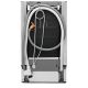 4. Zmywarka do zabudowy 45 cm ELECTROLUX EEG62300L | klasa D | 10 kpl | TimeBeam | GlassCare | SatelliteClean