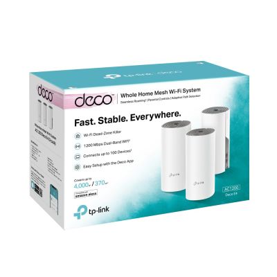12. System mesh TP-LINK Deco E4(3-Pack)