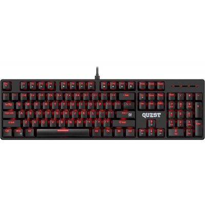 3. DEFENDER KLAWIATURA MECHANICZNA QUEST GK-596 45597