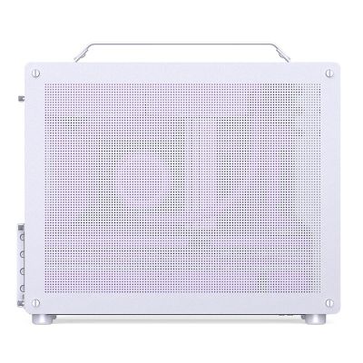 2. Obudowa Jonsplus Z20 GEJP-023 Mesh PC, Mini Tower, Micro-ATX, z uchwytem do przenoszenia - biała