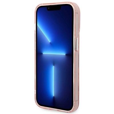 5. Etui Karl Lagerfeld Karl&Choupette Aluminium MagSafe na iPhone 14 Pro Max - różowe