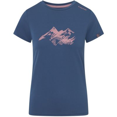 T-shirt damski VIKING Lenta Bamboo Light Lady granatowy   XS
