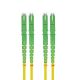 Helos 254650 kabel InfiniBand / światłowodowy 0,5 m E-2000 (LSH) E-2000/APC Żółty
