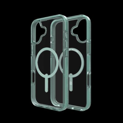 Etui ZAGG Santa Cruz Snap MagSafe na iPhone 16 Plus - zielone