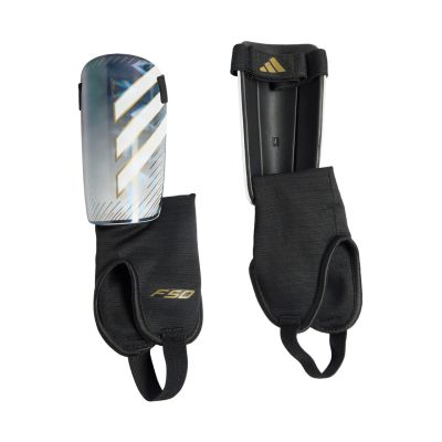 Ochraniacze piłkarskie adidas F50 Match szaro-czarne KV9013