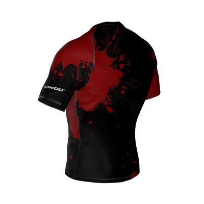 4. Koszulka kompresyjna "Blood" typu Rashguard powstała z materiału DBX MORE DRY M