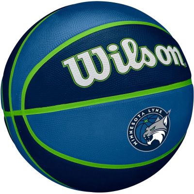 12. PIŁKA DO KOSZYKÓWKI WILSON WNBA TEAM TRIBUTE BSKT MIN LYNX R.6