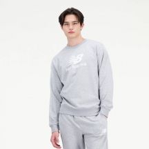 Bluza New Balance  ESSENTIALS STACKED LOGO FRENC AG M MT31538AG