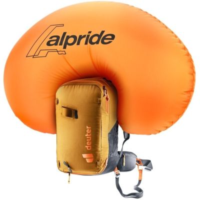 5. Plecak Deuter Alproof Lite 20 SL - cinnamon/blac + Kosmetyczka Deuter Wash Center I, raisin/caspia