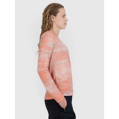 4. Longsleeve rowerowy szybkoschnący damski 4F 4FWSS25TFLOF344-70A