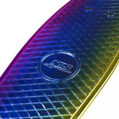 30. Deskorolka Nils Extreme ELECTROSTYLE PENNYBOARD PNB01 RAINBOW 