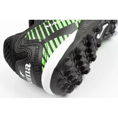 6. Joma buty męskie sportowe turfy Maxima 2601 TF obuwie piłkarskie czarne