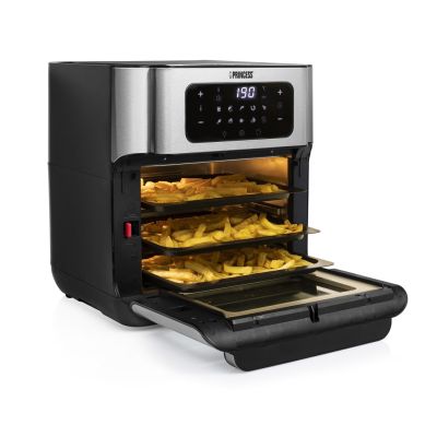 31. Frytkownica Princess 182065 autonomiczna 10 l 1500 W na gorące powietrze Srebrny
