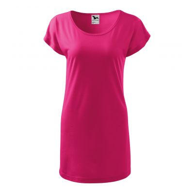 3. Sukienka Malfini Love W MLI-12340 czerwień purpurowa